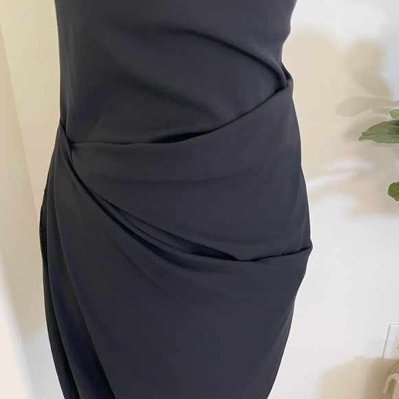 A.L.C Lindsay Japanese Stretch Crepe Dress Size 8 - Picture 2 of 9